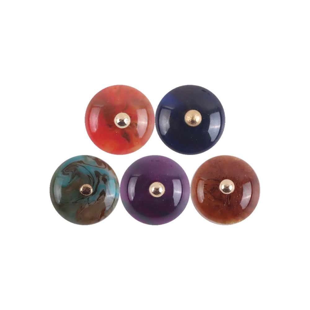 Bunli - DIY 10 Pack Glossy Translucent Shank Button