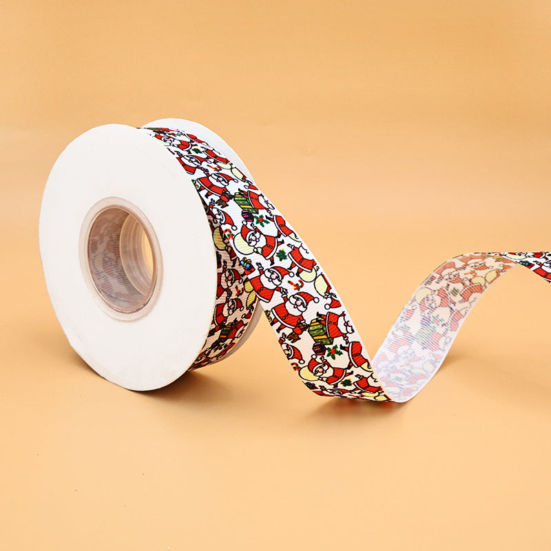 Rivora - Christmas Character Print Ribbon