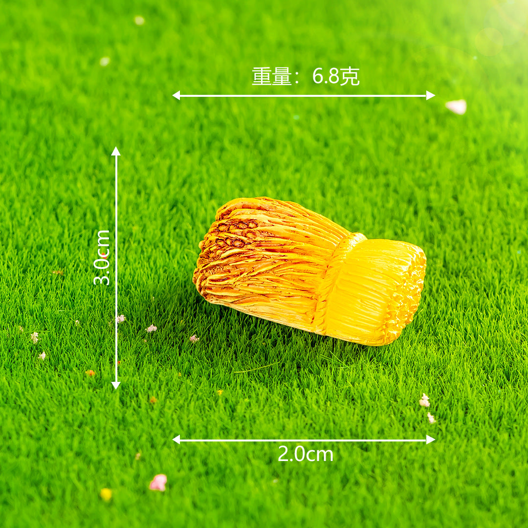 创意稻草人麦子农场微景观园艺造景diy装饰品配件微缩迷你小摆件