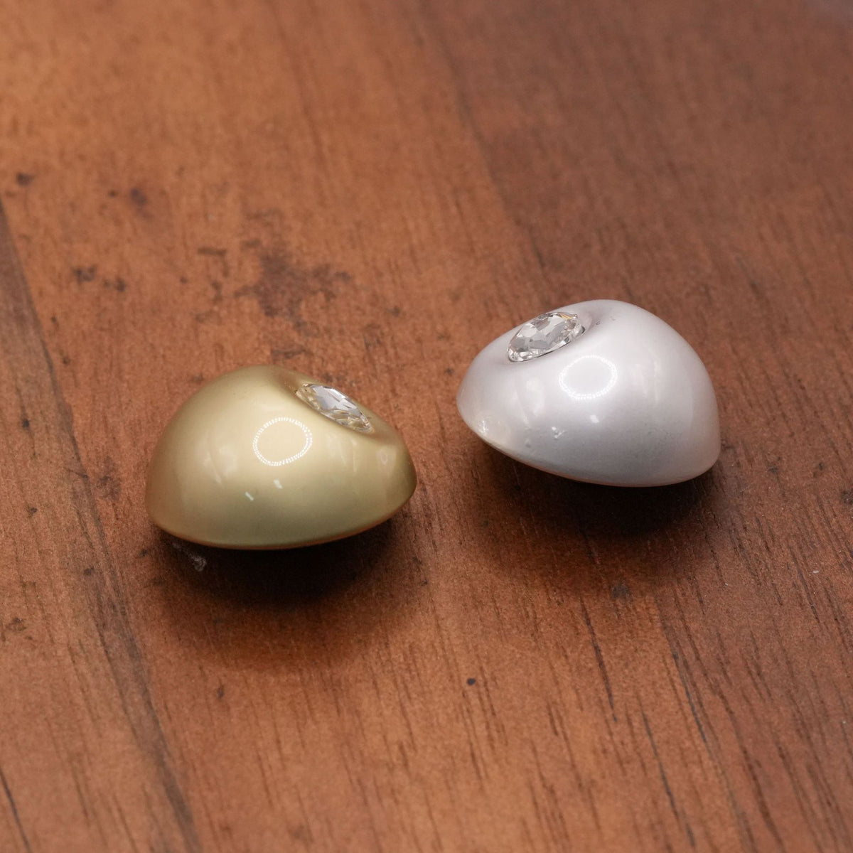 简约高级时尚异形单钻蘑菇金属纽扣装饰辅料外套西装大衣手缝扣子