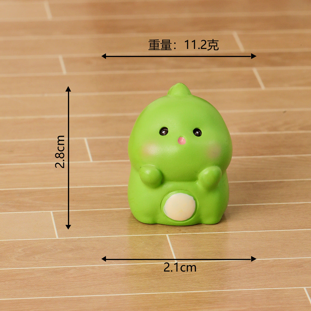 苔藓微景观创意可爱小恐龙公仔盲盒 园艺DIY装饰品配件桌面小摆件