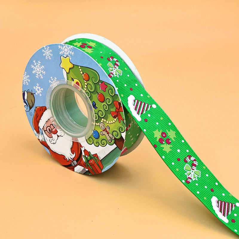Rivora - Christmas Character Print Ribbon