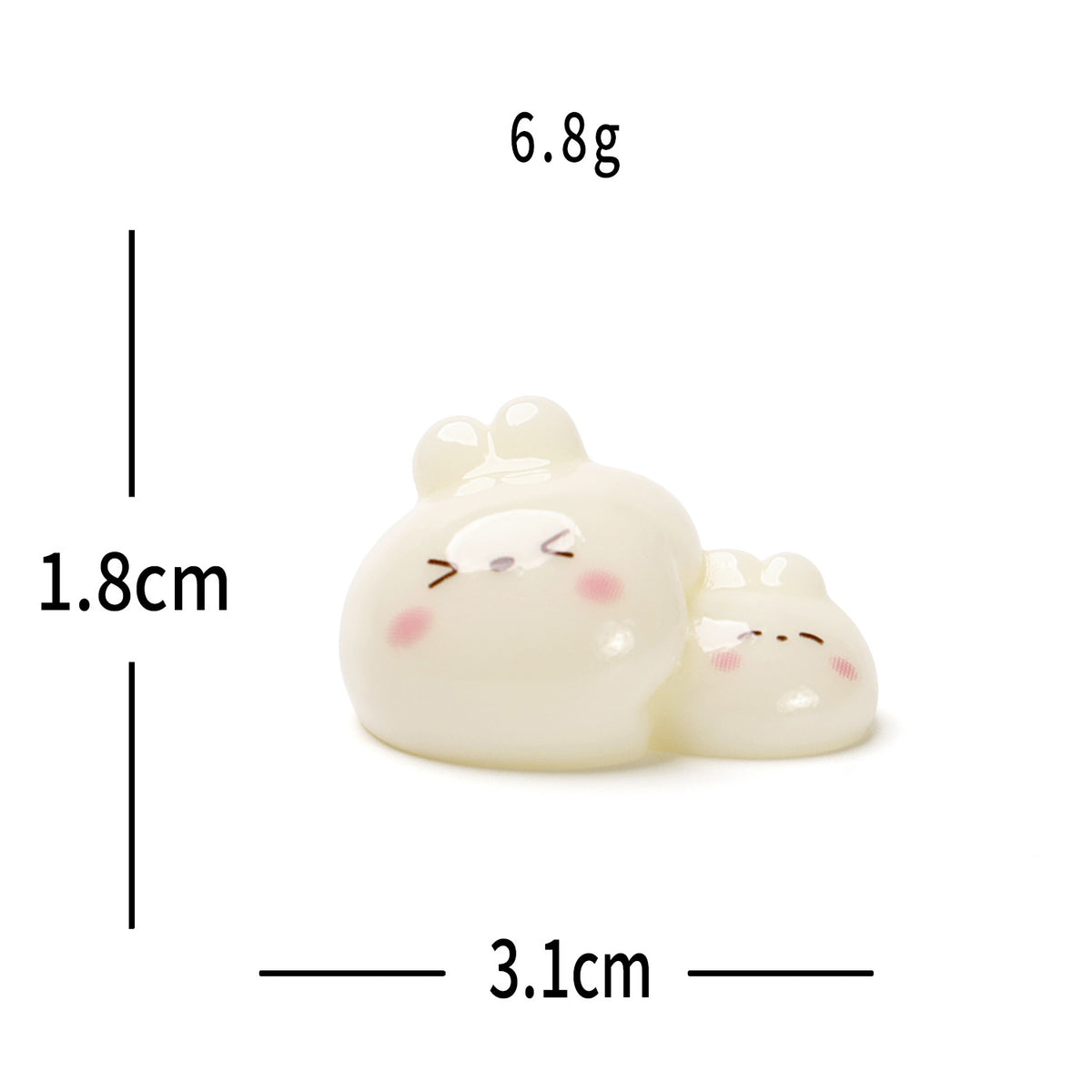 Objella - Glossy Pastry Character Miniature Ornament