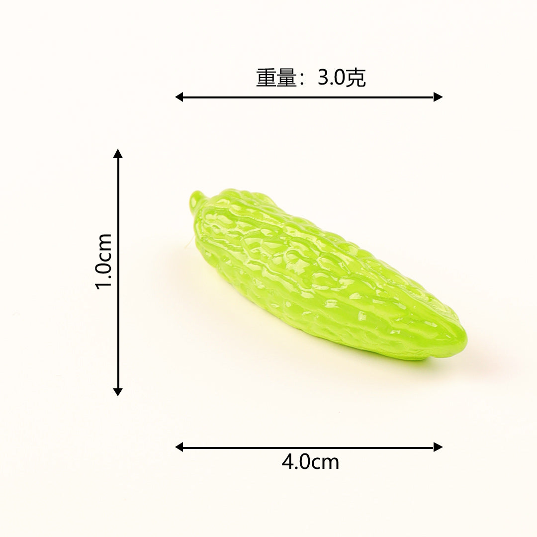 微景观小摆件夜光仿真蔬菜南瓜 创意diy装饰品微缩场景小摆件批发