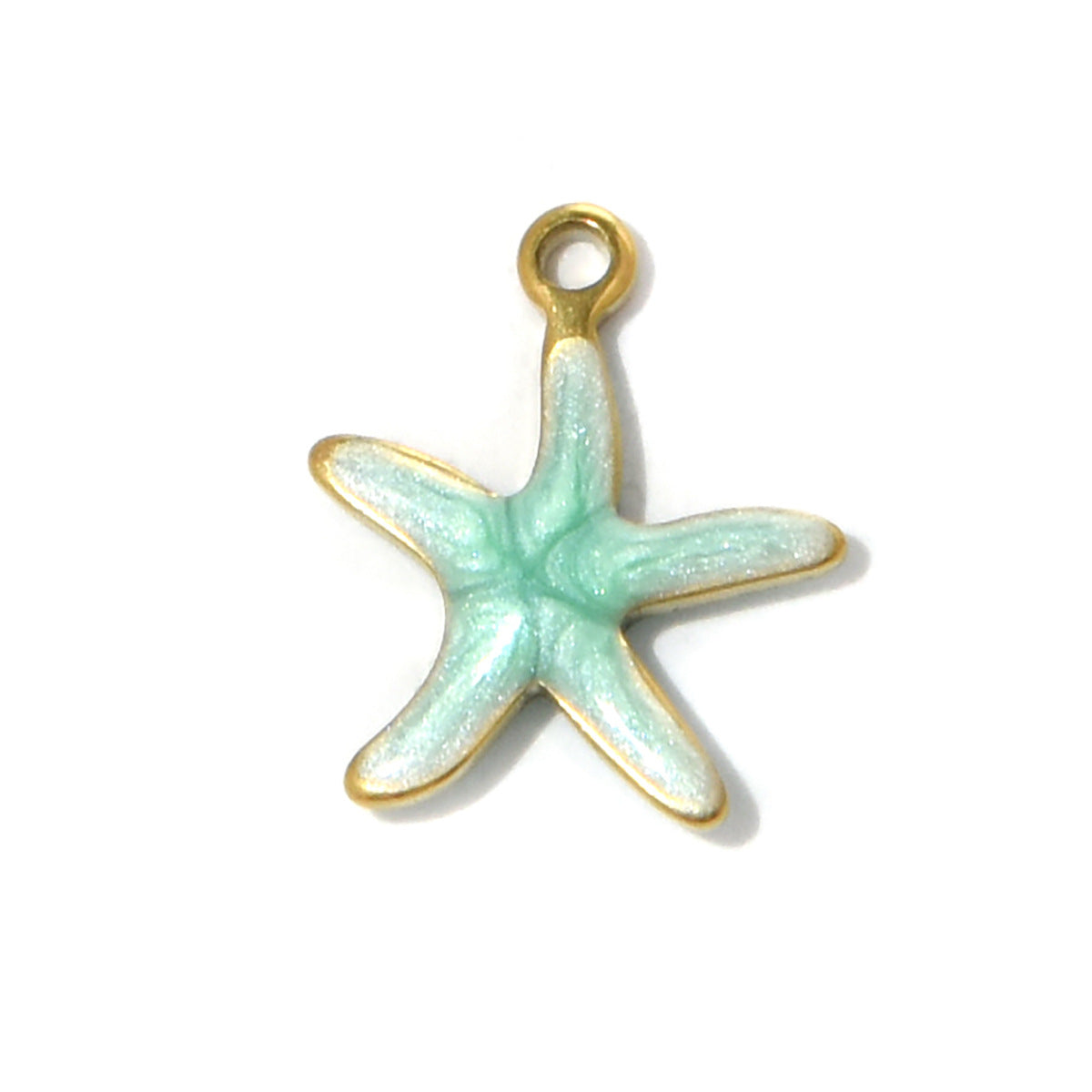Elvane - Color-Accented Starfish Pendant Only