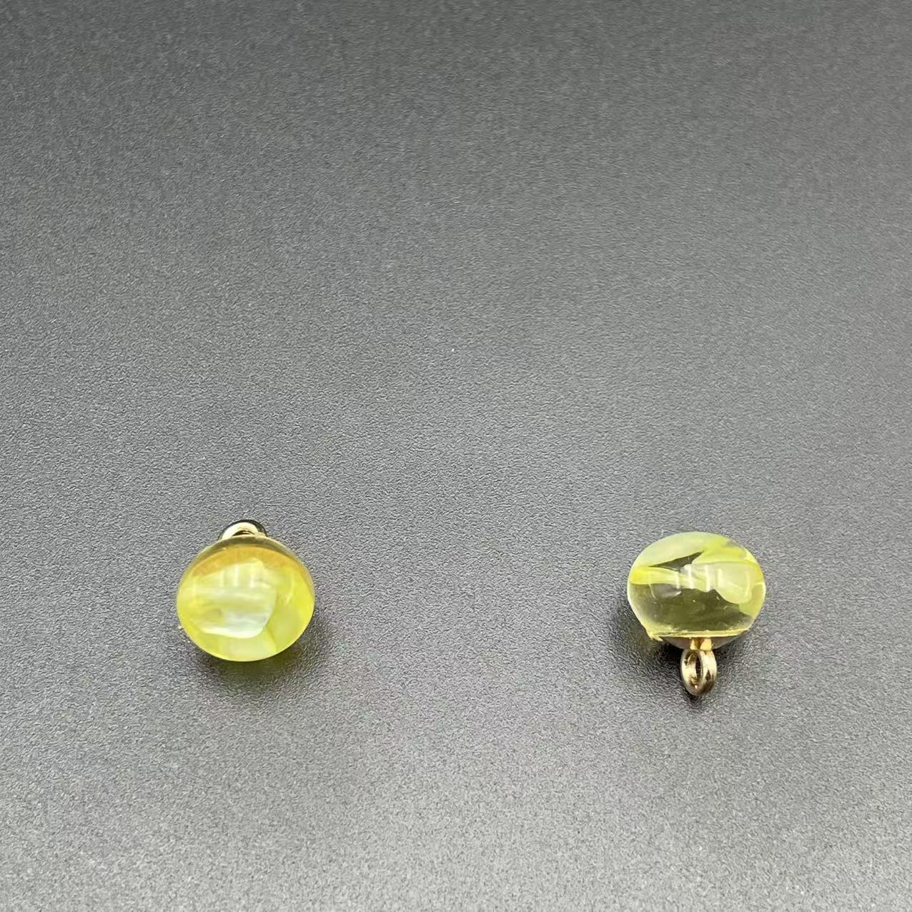 纽扣半圆贝壳馒头金属脚衬衫开衫饰品旗袍扣子10mm
