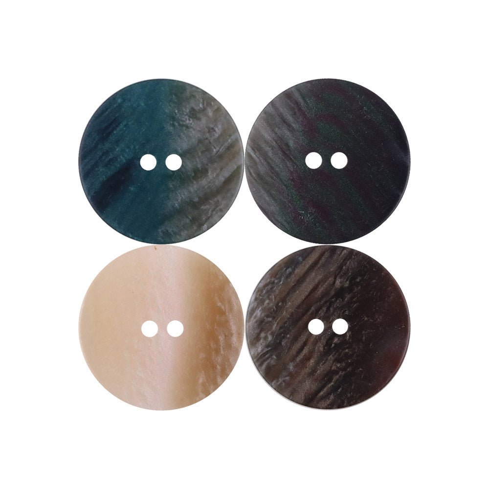 Bunli - DIY 10 Pack Variegated Round Button