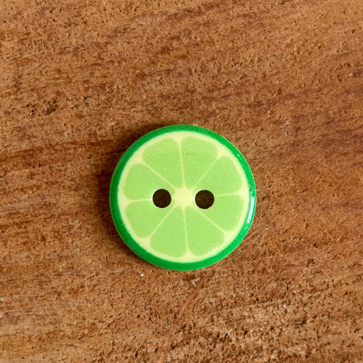Bunli - DIY 10 Pack Colorful Fruit-Print Round Button