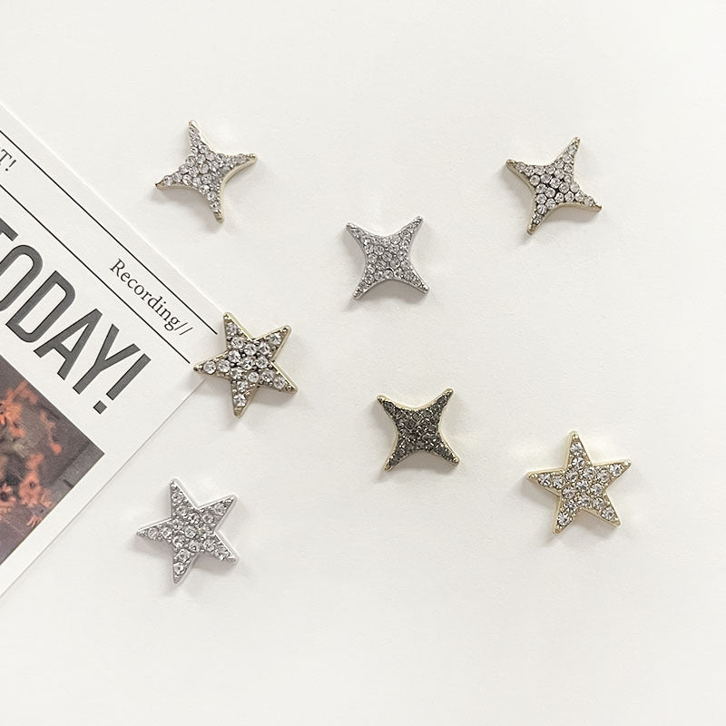 Chivy - Faceted Two-Shape Star Embellishment Accessory