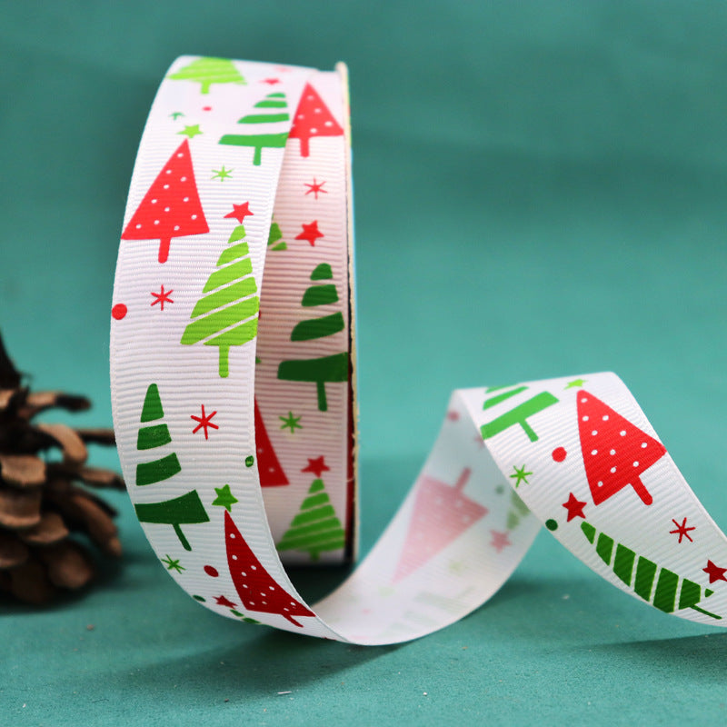Rivora - Christmas Character Print Ribbon
