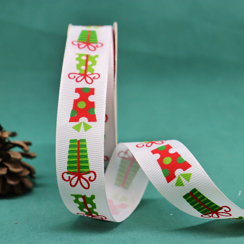 Rivora - Christmas Character Print Ribbon