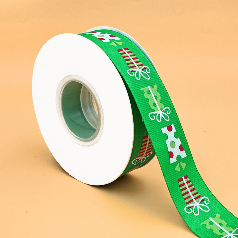 Rivora - Christmas Character Print Ribbon