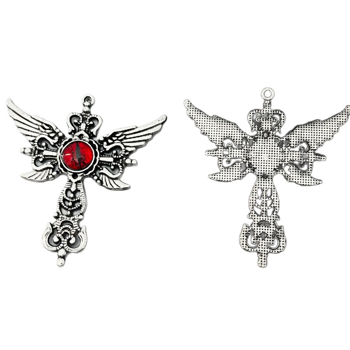 Elvane - Winged Eye Cross Pendant Only