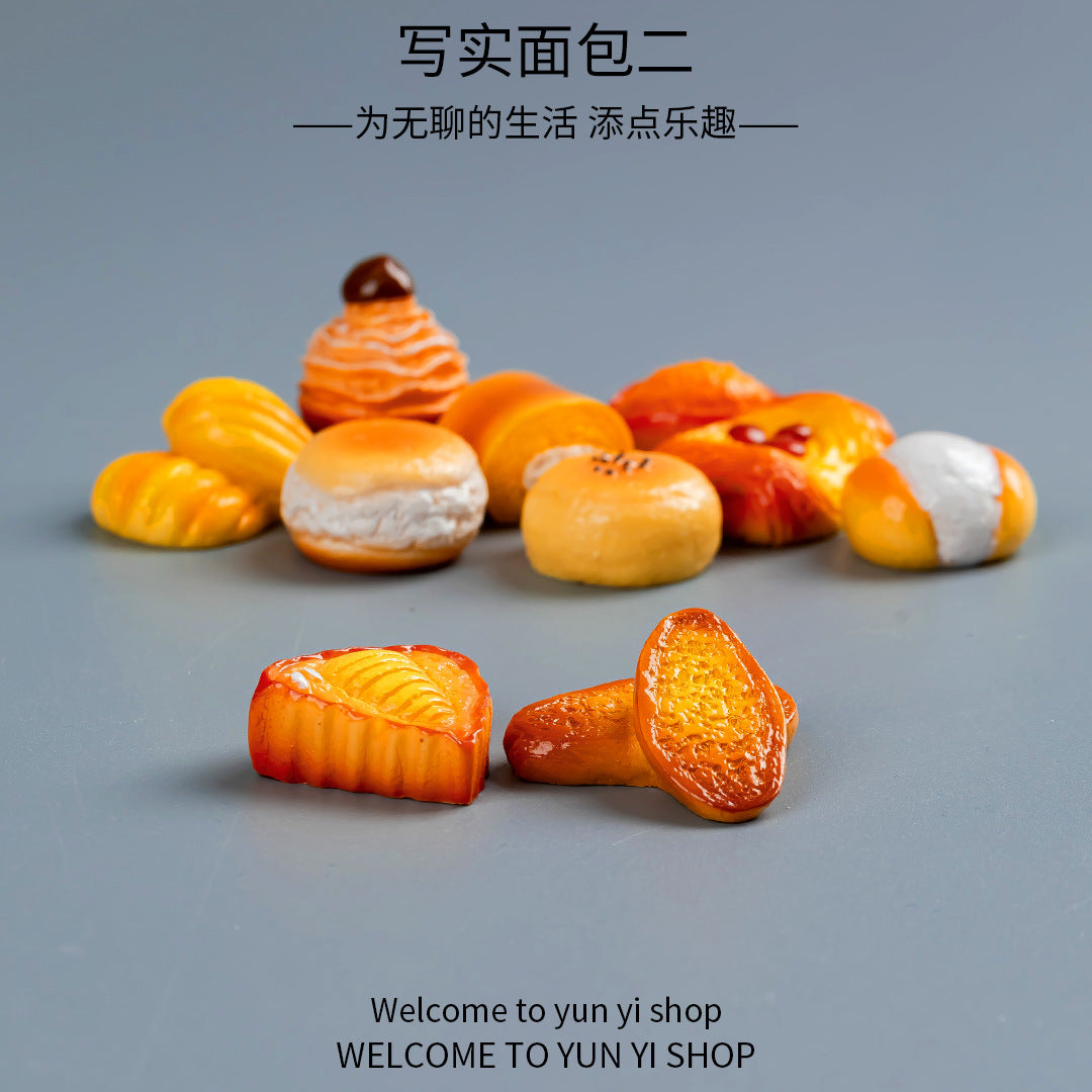 仿真日式美食面包食玩微景观创意娃娃屋装饰品配件微缩迷你小摆件