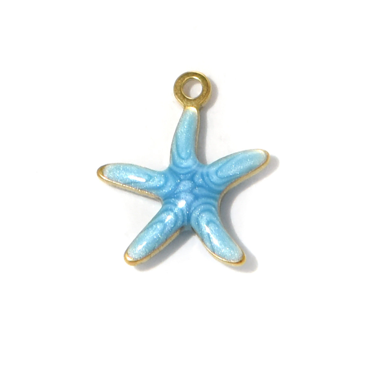 Elvane - Color-Accented Starfish Pendant Only