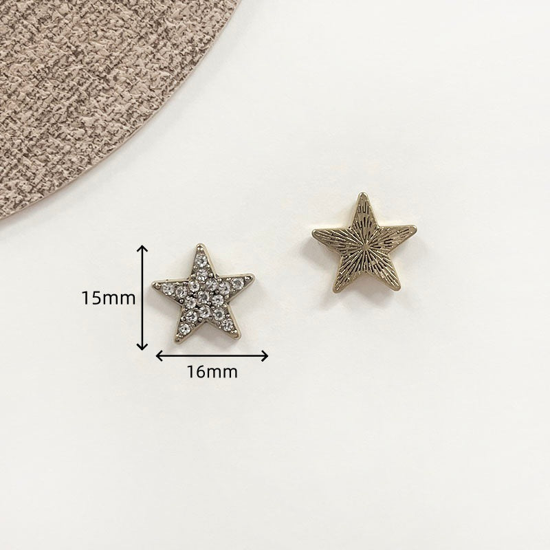 Chivy - Faceted Two-Shape Star Embellishment Accessory