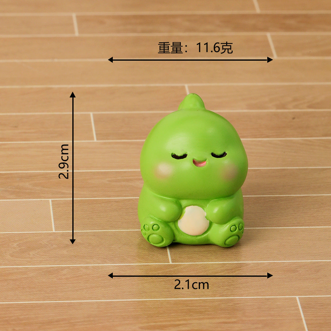苔藓微景观创意可爱小恐龙公仔盲盒 园艺DIY装饰品配件桌面小摆件