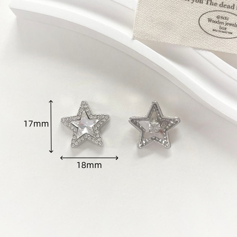 Chivy - Faceted Double Star Embellishment Accessory