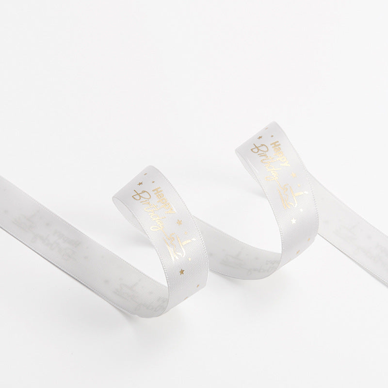 Rivora - Foil Happy Birthday Ribbon