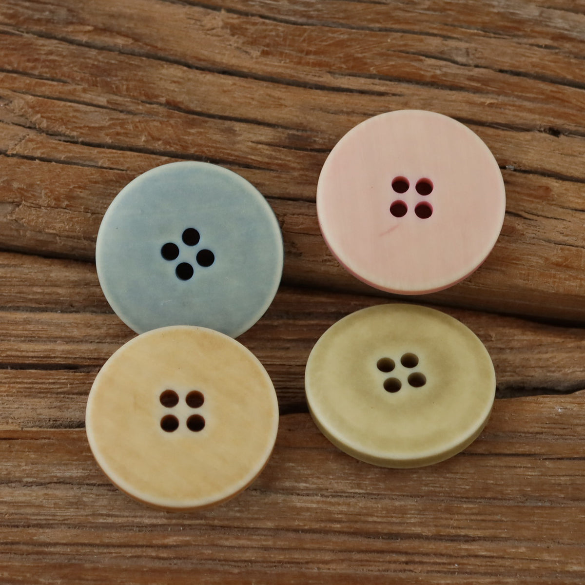 Bunli - DIY 10 Pack Color-Range Round Button