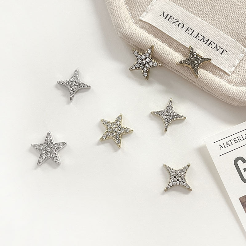 Chivy - Faceted Two-Shape Star Embellishment Accessory