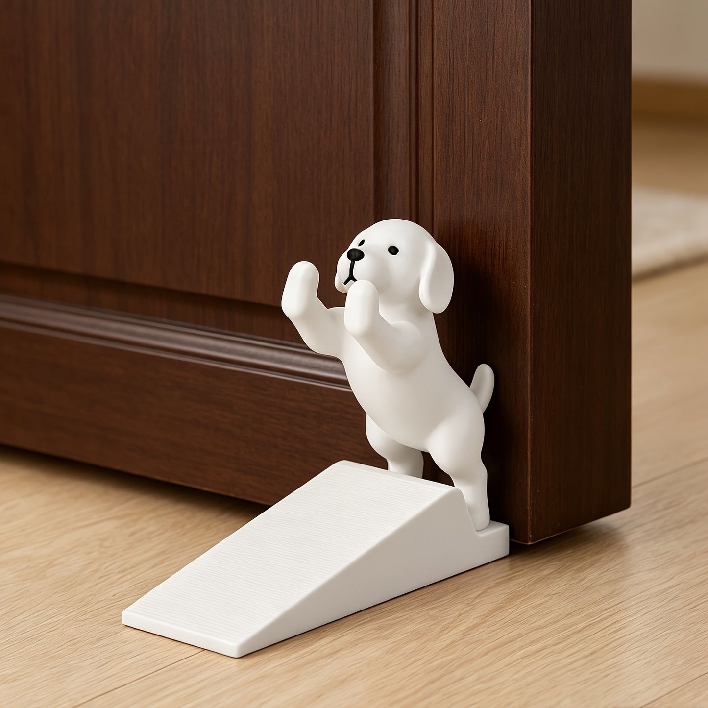 跨境新品3d打印可爱小狗门档立体拉布拉多造型门塞趣味治愈小摆件