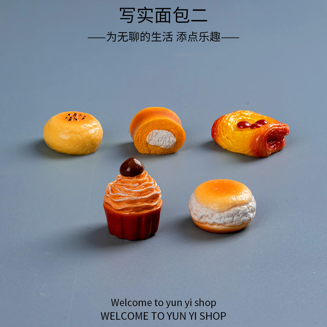 仿真日式美食面包食玩微景观创意娃娃屋装饰品配件微缩迷你小摆件