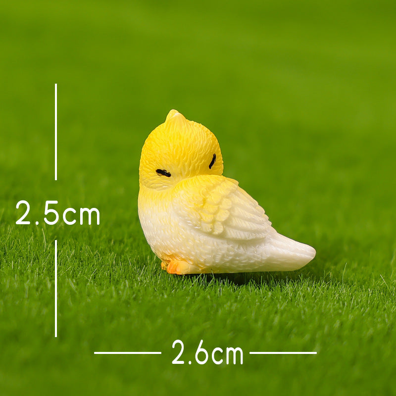 Objella - Playful Cockatiel Pose Miniature Ornament