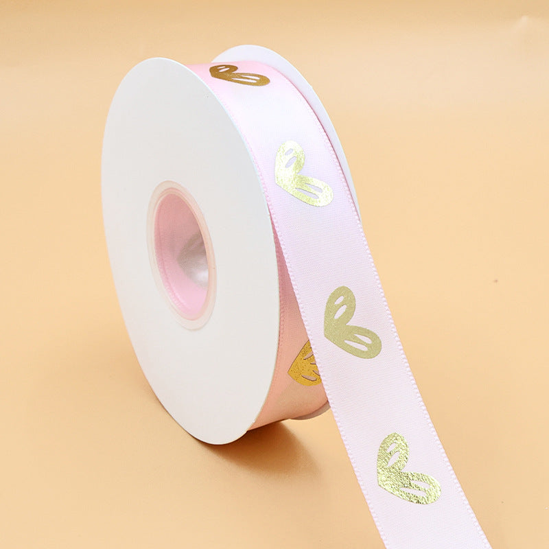 Rivora - Foil Heart Gift Ribbon