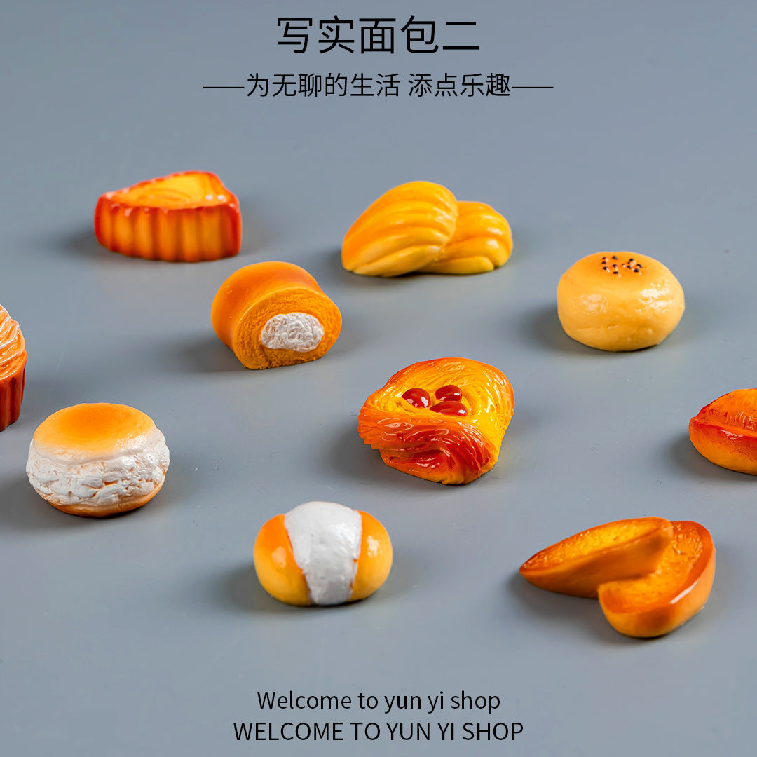 仿真日式美食面包食玩微景观创意娃娃屋装饰品配件微缩迷你小摆件