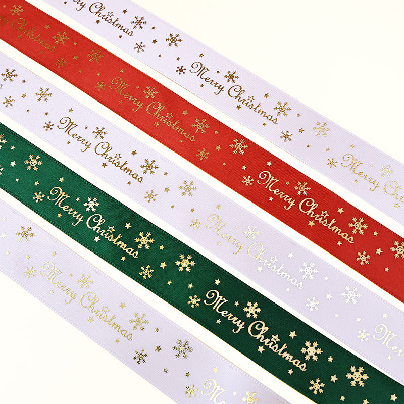 Rivora - Foil Christmas Message Ribbon