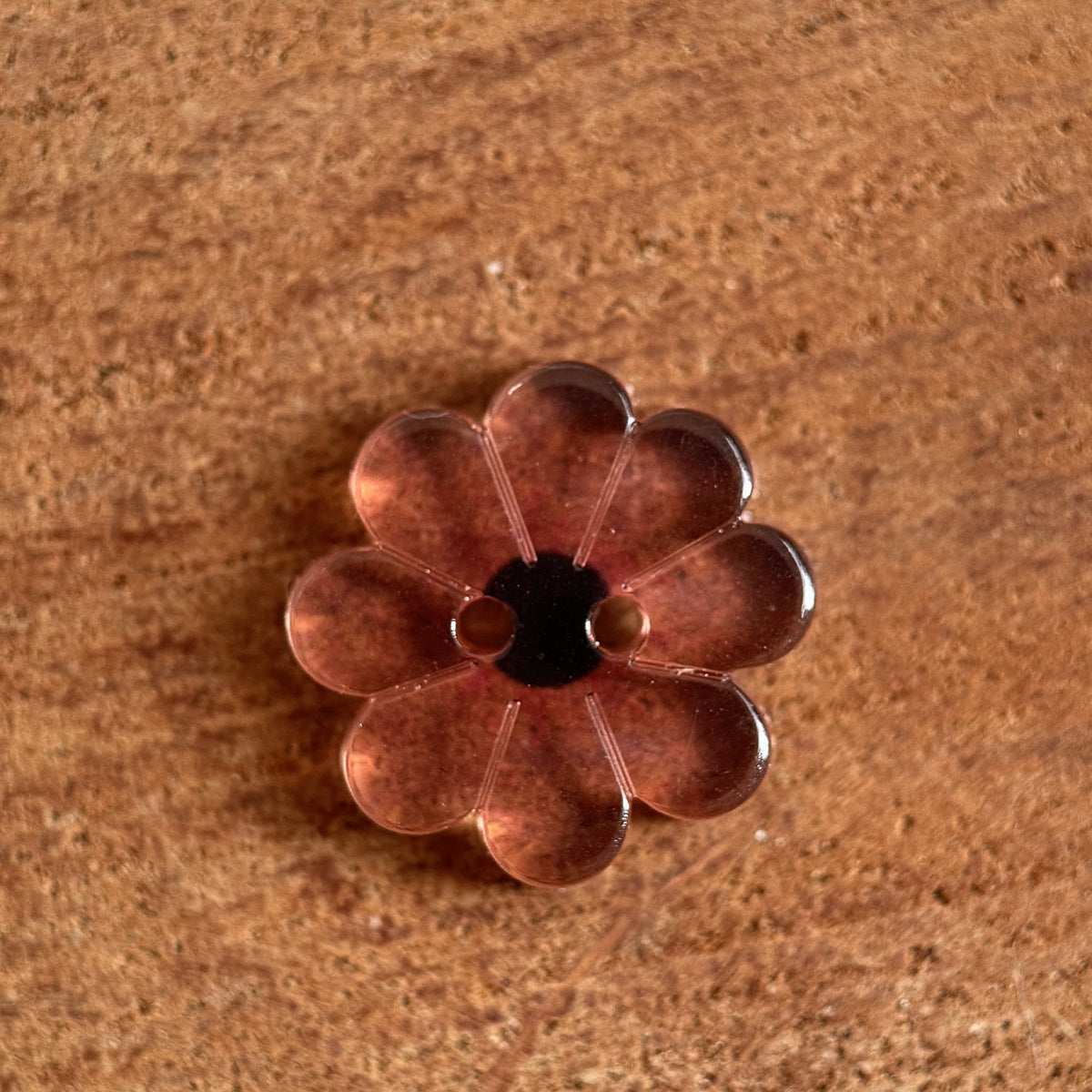 Bunli - DIY 10 Pack Transparent Flower-Shaped Button