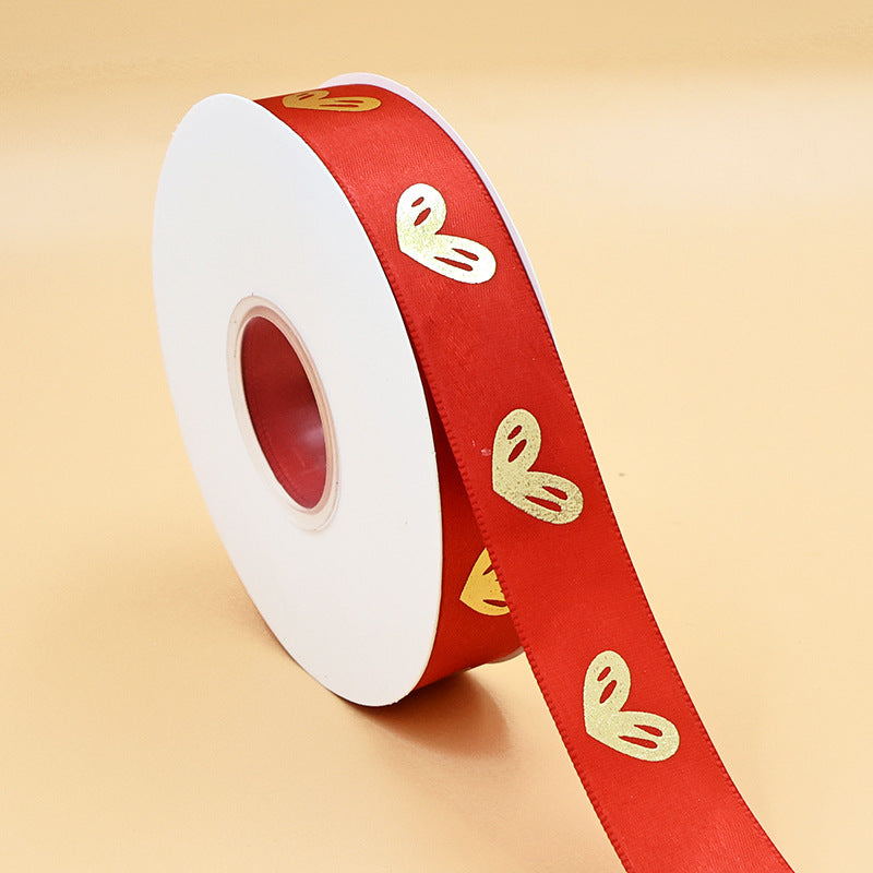 Rivora - Foil Heart Gift Ribbon