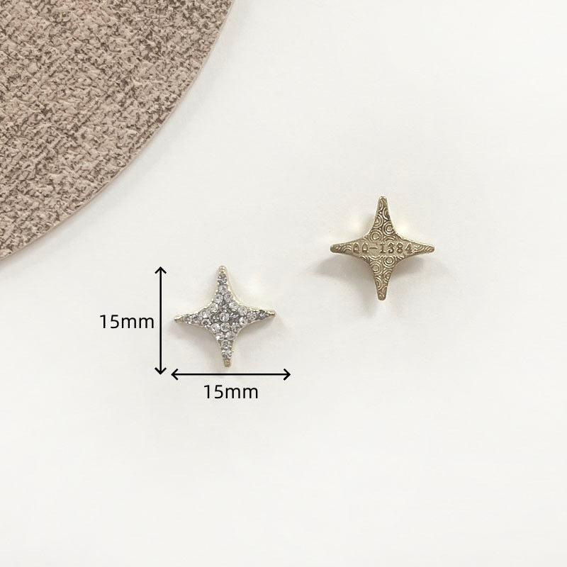 Chivy - Faceted Two-Shape Star Embellishment Accessory