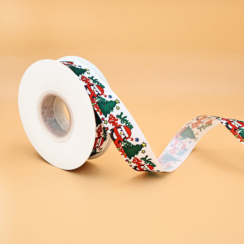 Rivora - Christmas Character Print Ribbon