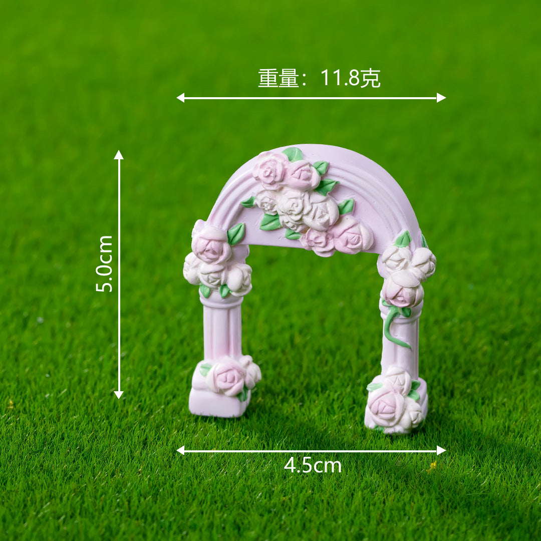 微景观创意摆件西式婚礼场景 diy装饰品微缩造景车载办公桌小摆件