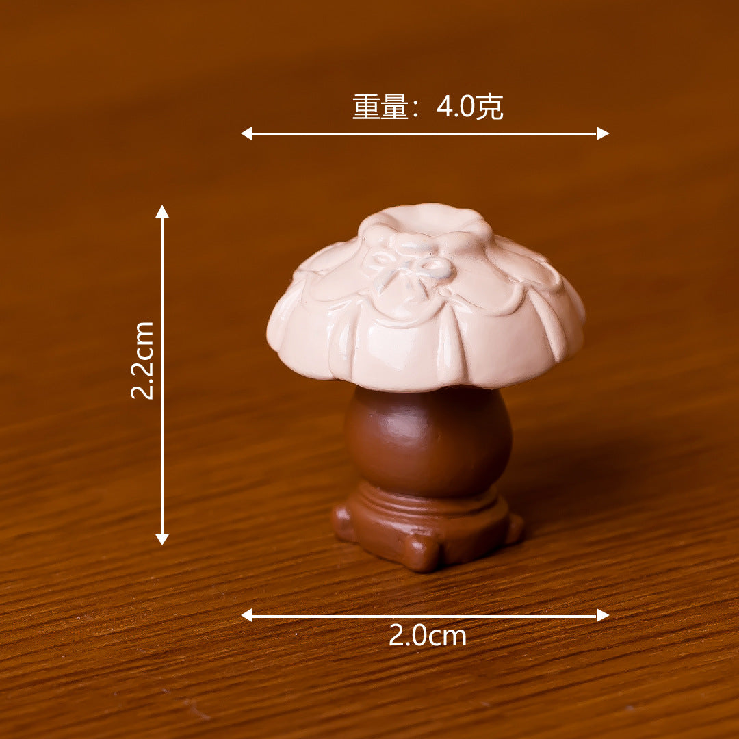 微景观摆件欧式古典图书馆 圆桌椅子沙发diy创意新品车载桌面小摆