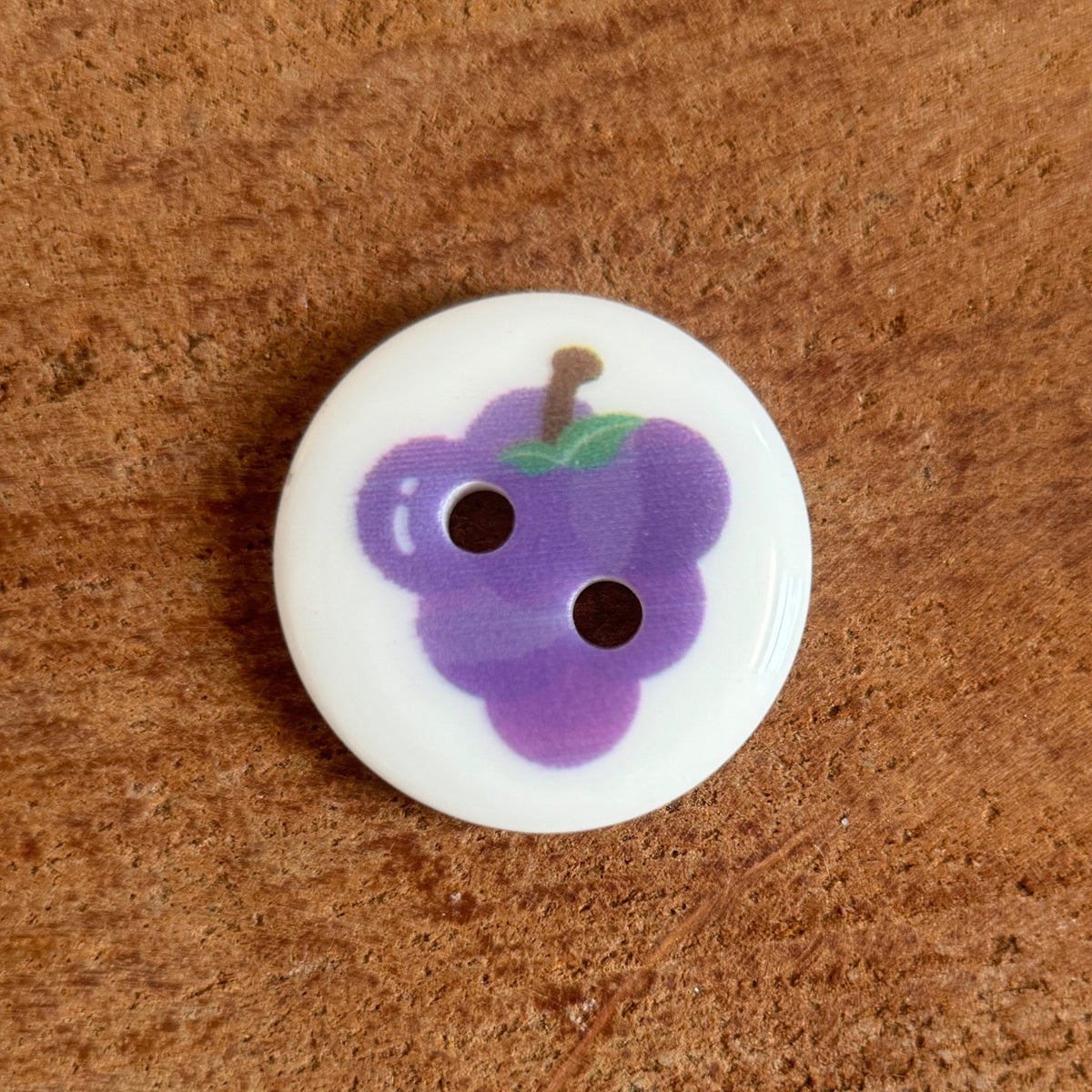 Bunli - DIY 10 Pack Colorful Fruit-Print Round Button