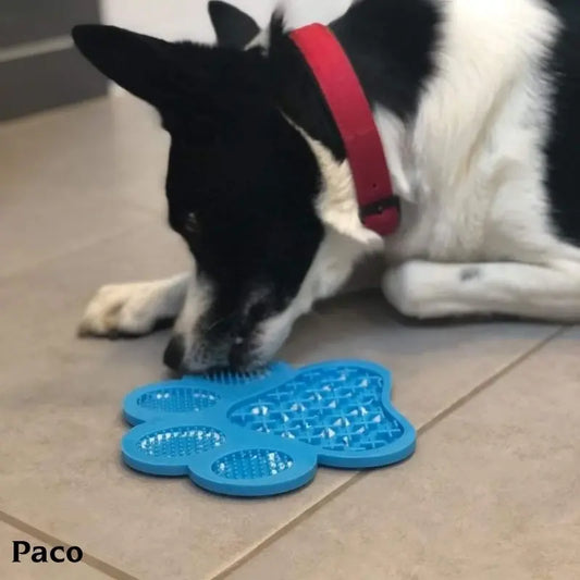 Lesipee Lot De 2 Tapis à Lécher Pour Chiens Et Chats - Jouet Apaisant Pour Soulager L'anxiété - Pour Le Beurre, Le Yaourt, Les Cacahuètes, Le Bain, Le