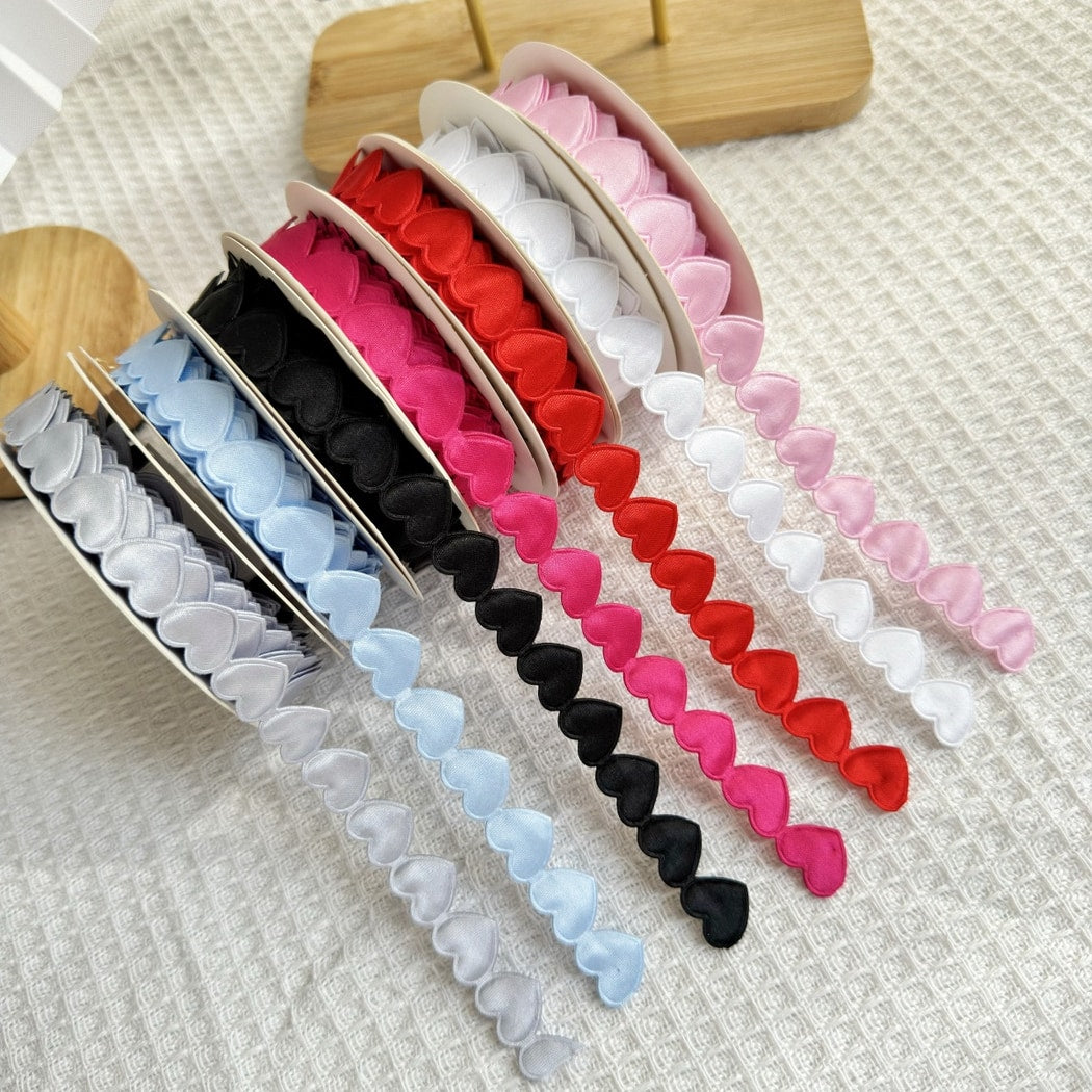 Rivora - DIY Simple Heart Design Trim Ribbon