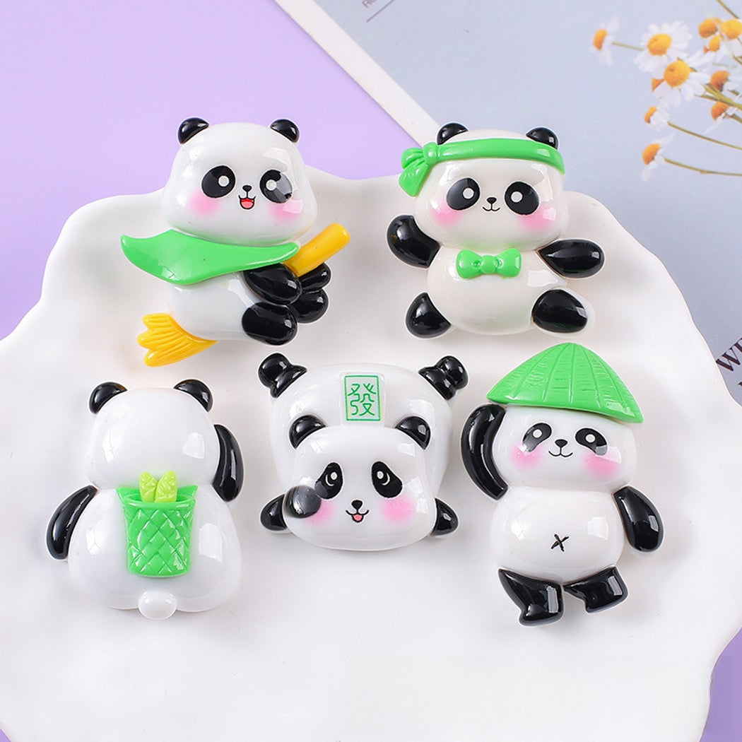 Chivy - Cartoon Panda Plastic DIY Decorative Accessory