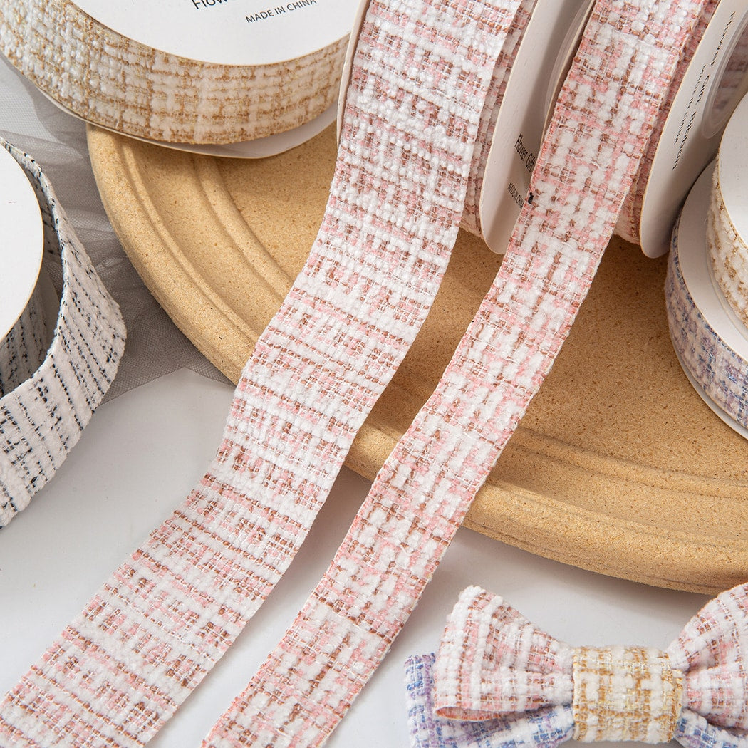 Rivora - DIY Straight Edge Polyester Woven Ribbon Trim