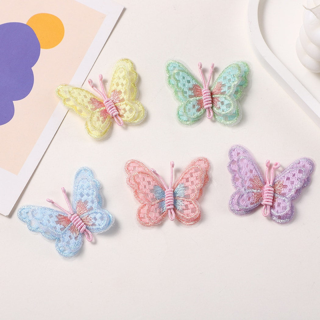Chivy - DIY Polyester Fabric Butterfly Design Accessory