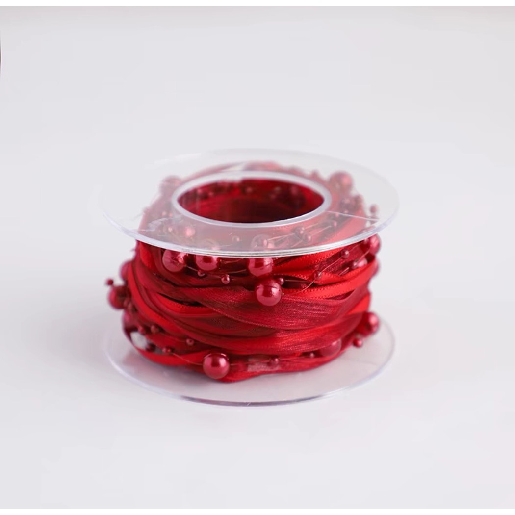 Rivora - DIY Beaded Tulle Style Decorative Ribbon