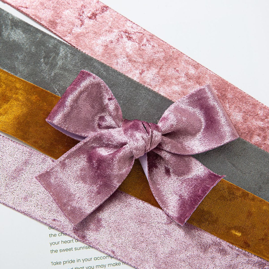Rivora - DIY Classic Polyester Velvet Ribbon