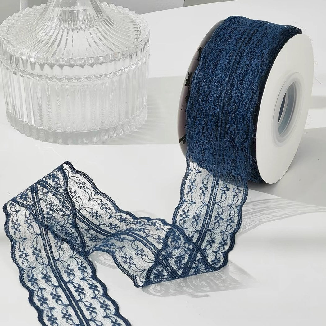 Rivora - DIY Openwork Lace Ribbon Trim Decorative Ribbon