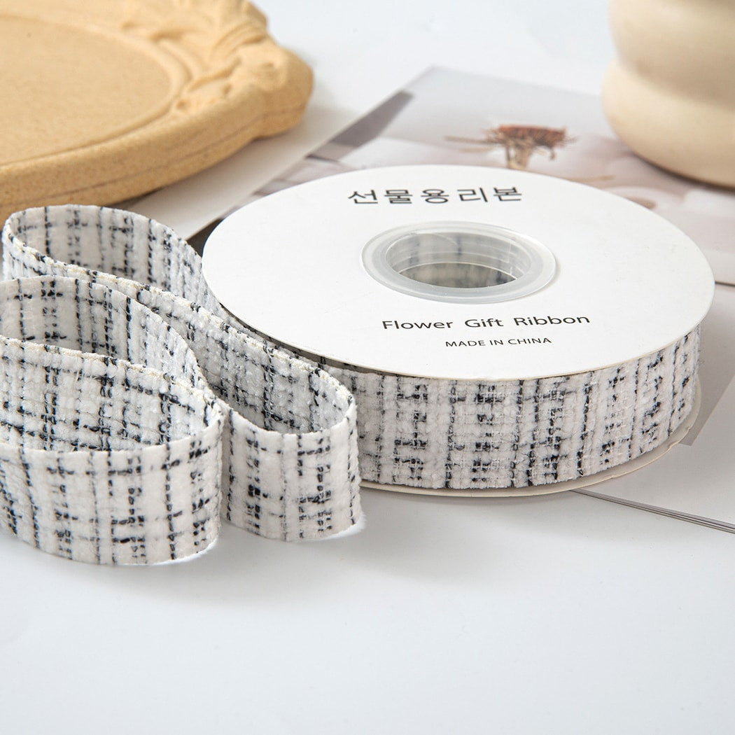 Rivora - DIY Straight Edge Polyester Woven Ribbon Trim