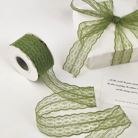 Rivora - DIY Openwork Lace Ribbon Trim Decorative Ribbon