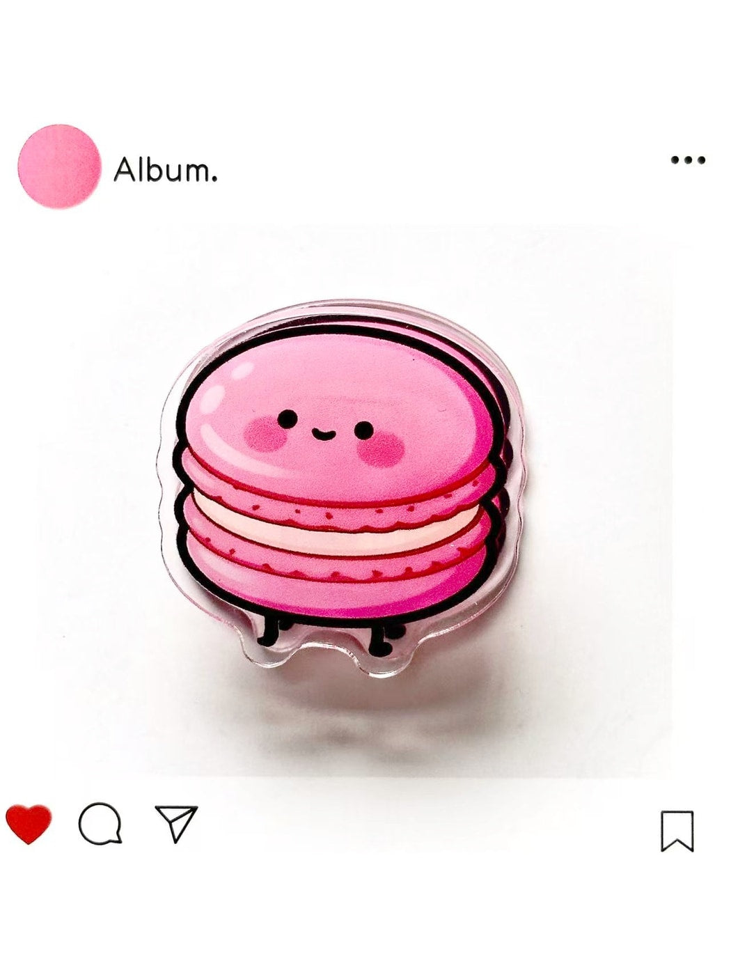 Clemi - Cute Acrylic Dessert Character Planner Clip Oria & Co