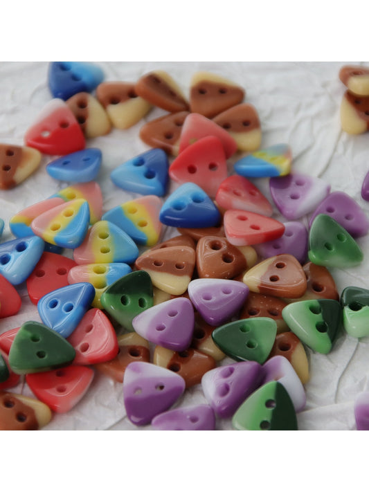 Bunli - 10 Pack Gradient Ceramic Two Hole Sewing Button Oria & Co